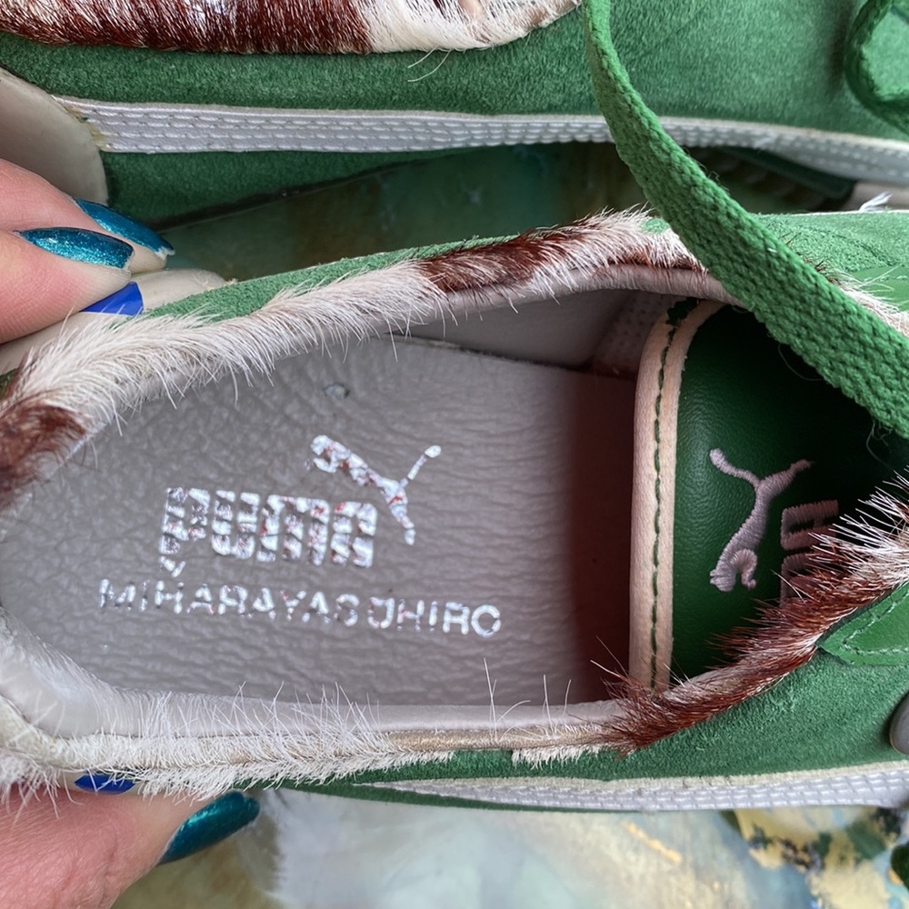 Puma Limited Edition Mihara Yasuhiro Calf Hair Sneakers - Picture 5 of 15